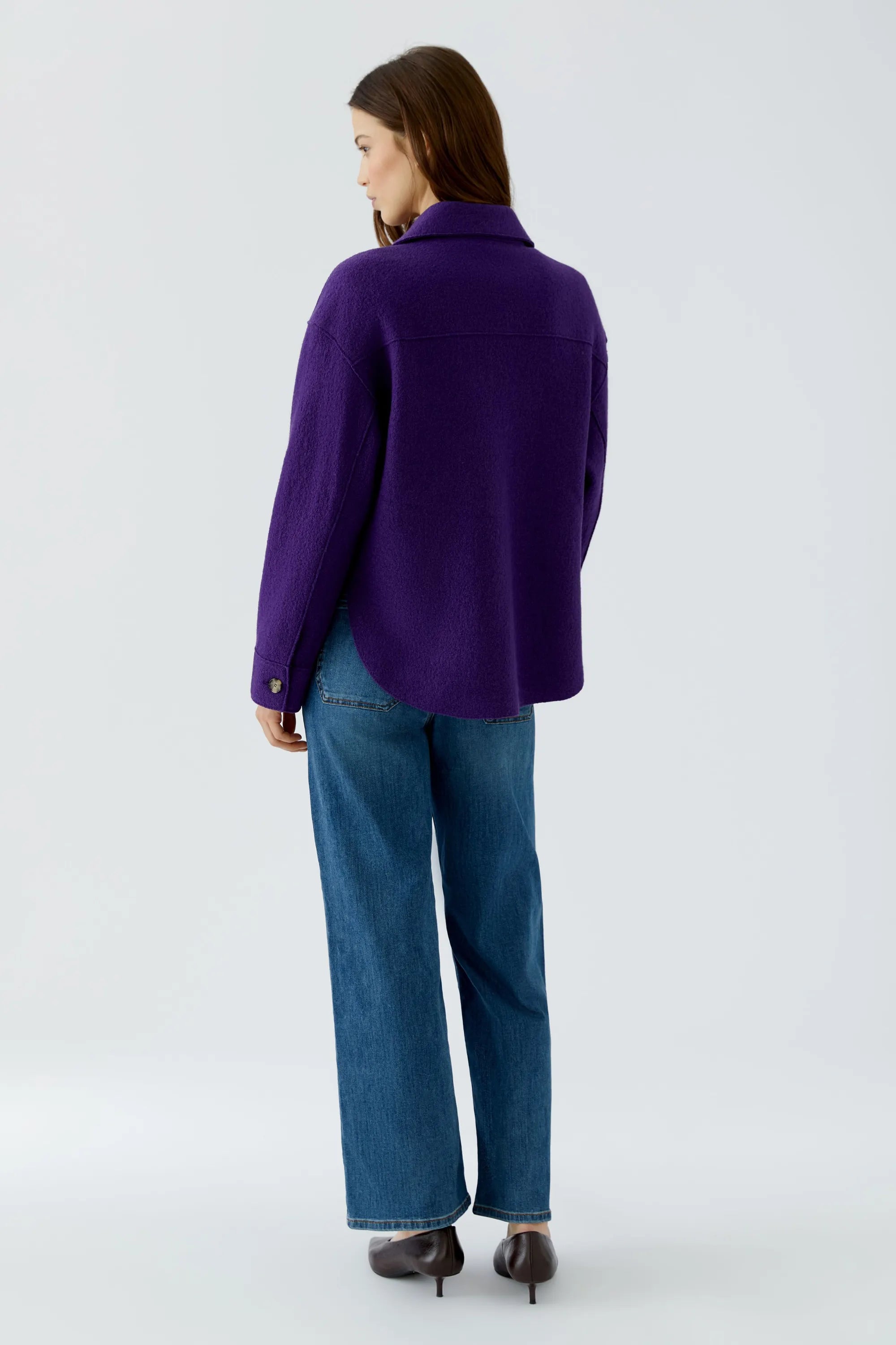 Overshirt aus Schurwolle