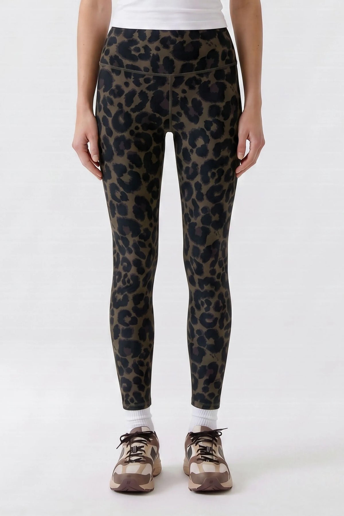 Leggings mit Leoprint