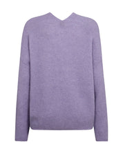 Strickpullover mit V-Ausschnitt