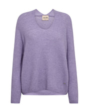 Strickpullover mit V-Ausschnitt