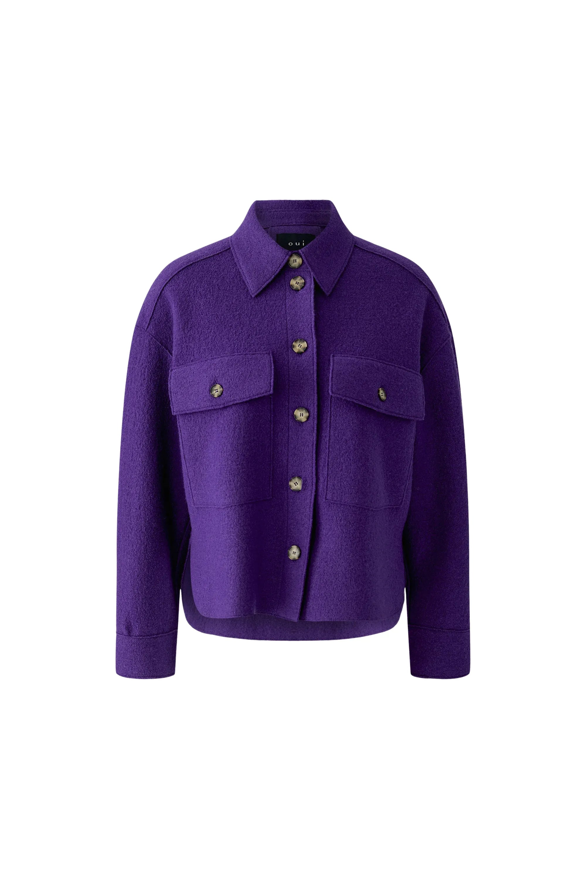 Overshirt aus Schurwolle
