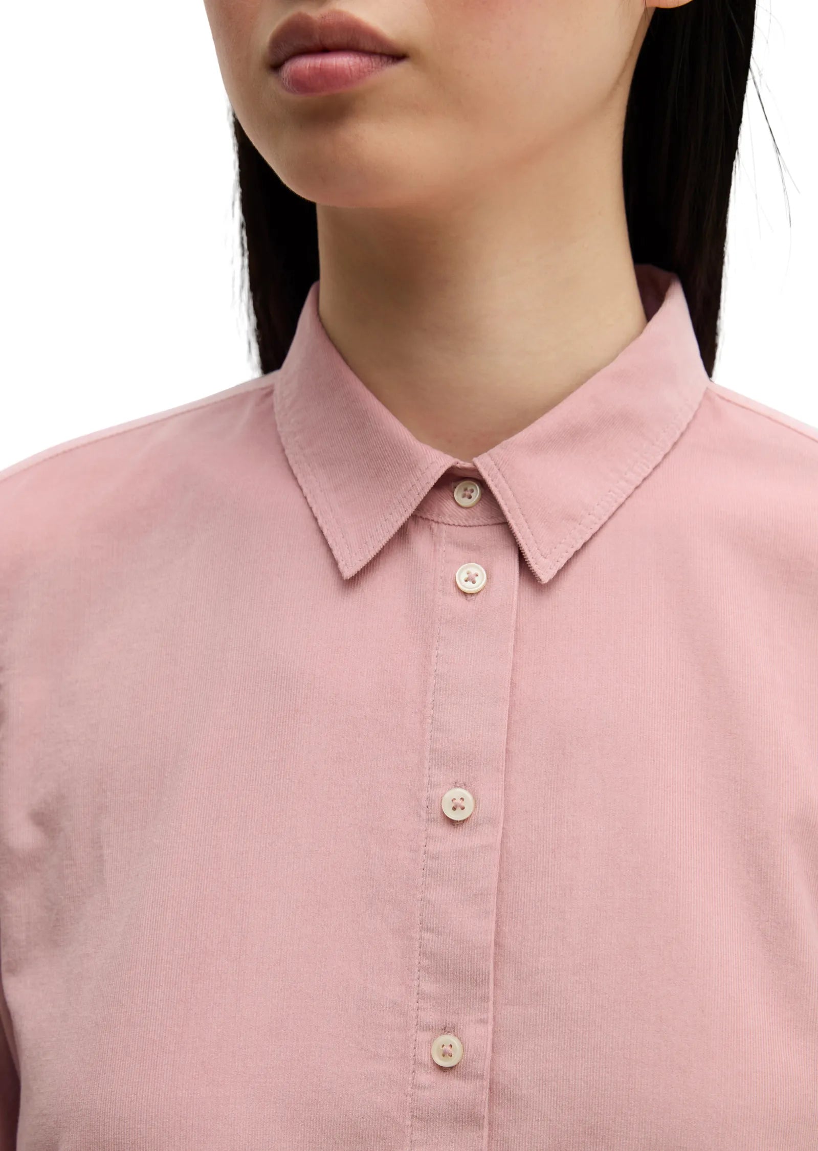 Bluse Regular Fit aus Feincord