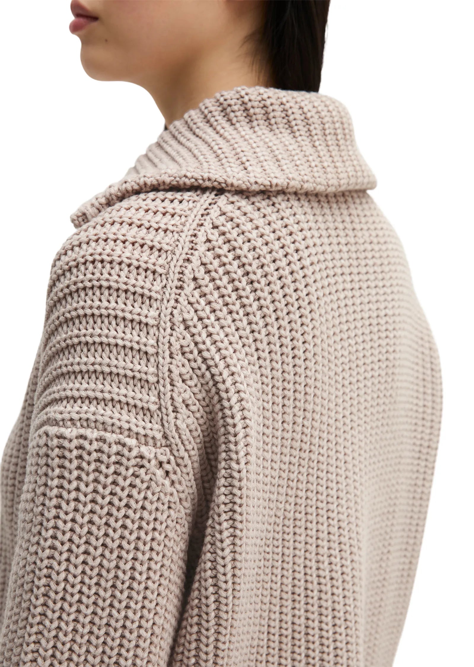 Strickjacke aus Baumwollmix