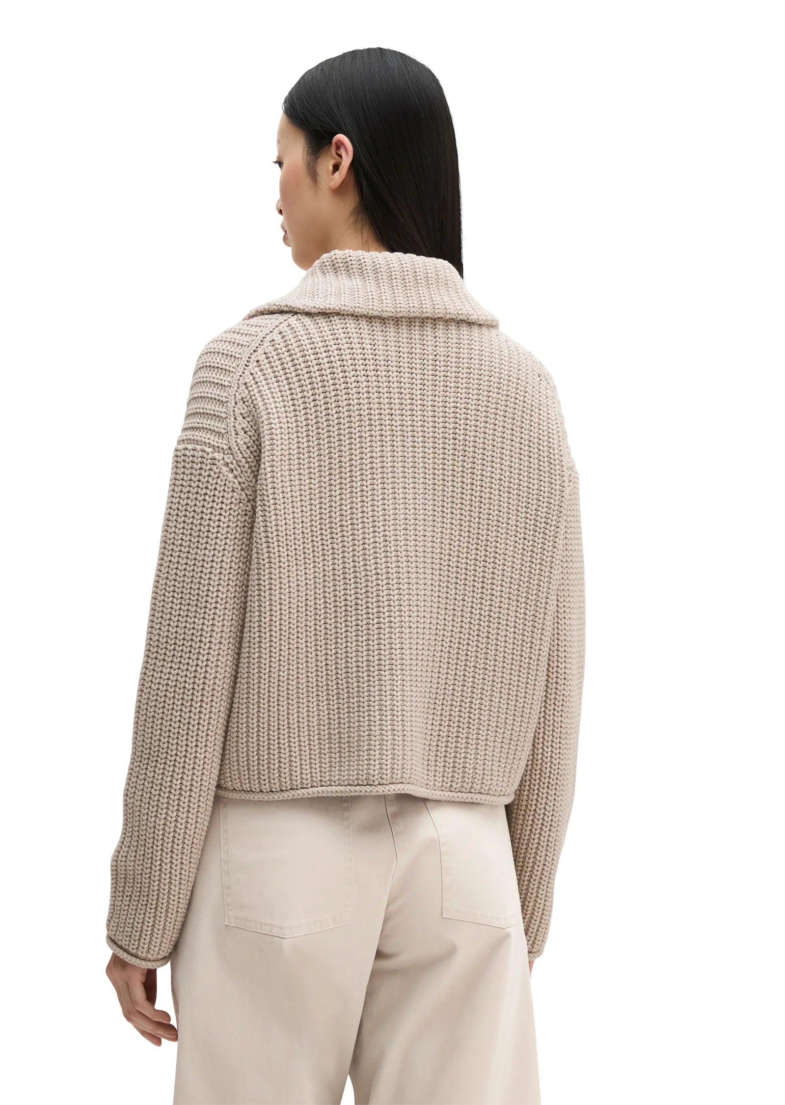 Strickjacke aus Baumwollmix