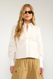 Bluse NUASHO aus Baumwolle
