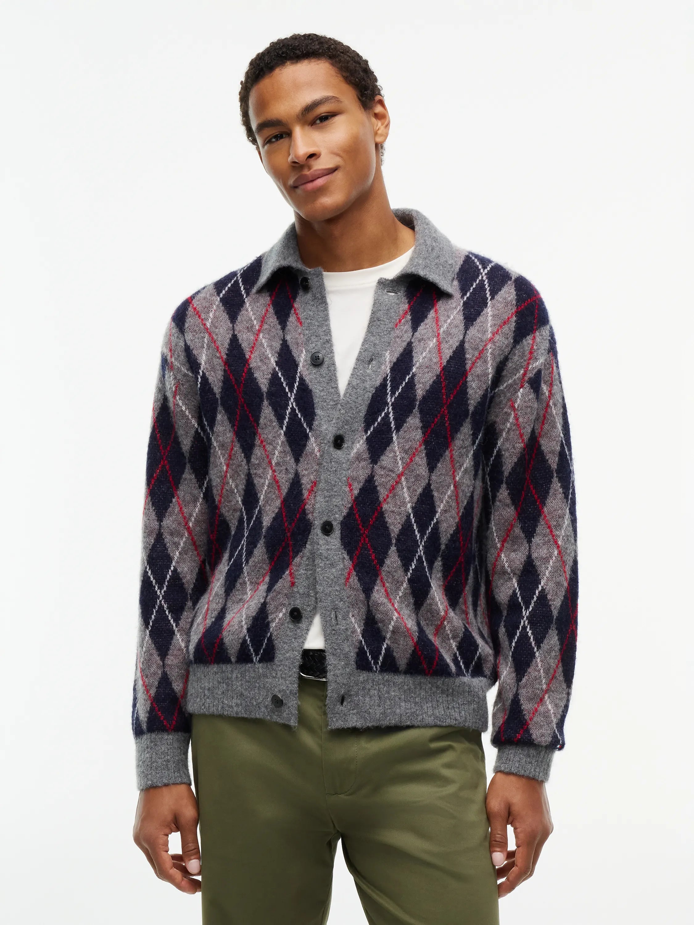 Strickjacke aus Wollmix