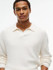 Strickpoloshirt FISHERMAN RIB
