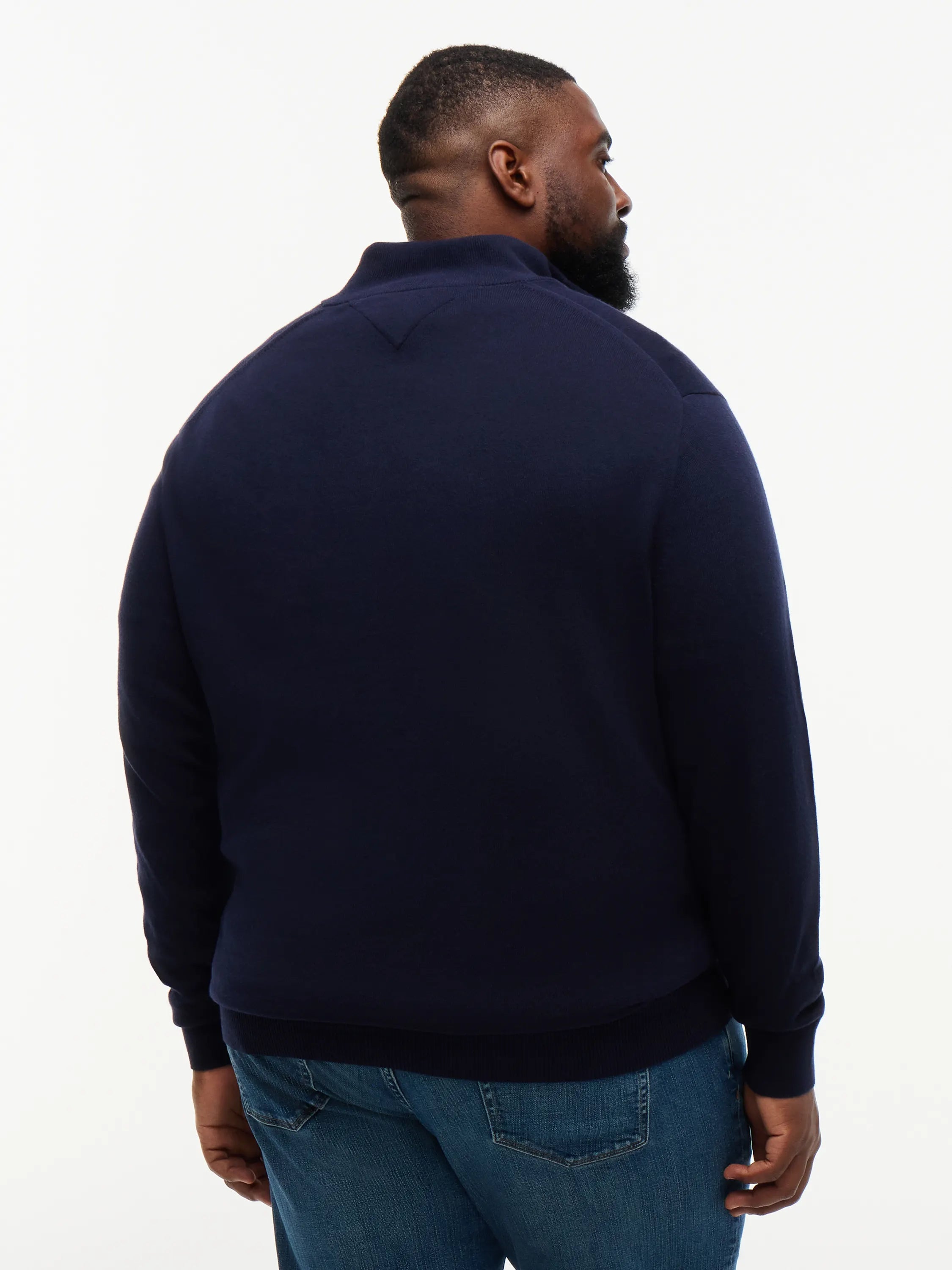 Strickpullover aus Baumwollmix