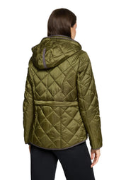 Steppjacke  mit Kapuze