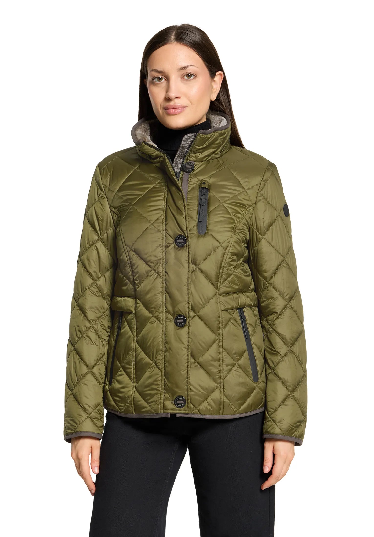 Steppjacke  mit Kapuze