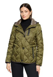 Steppjacke  mit Kapuze