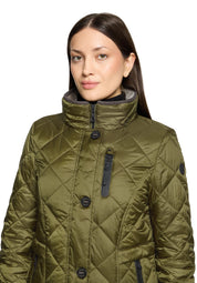 Steppjacke  mit Kapuze