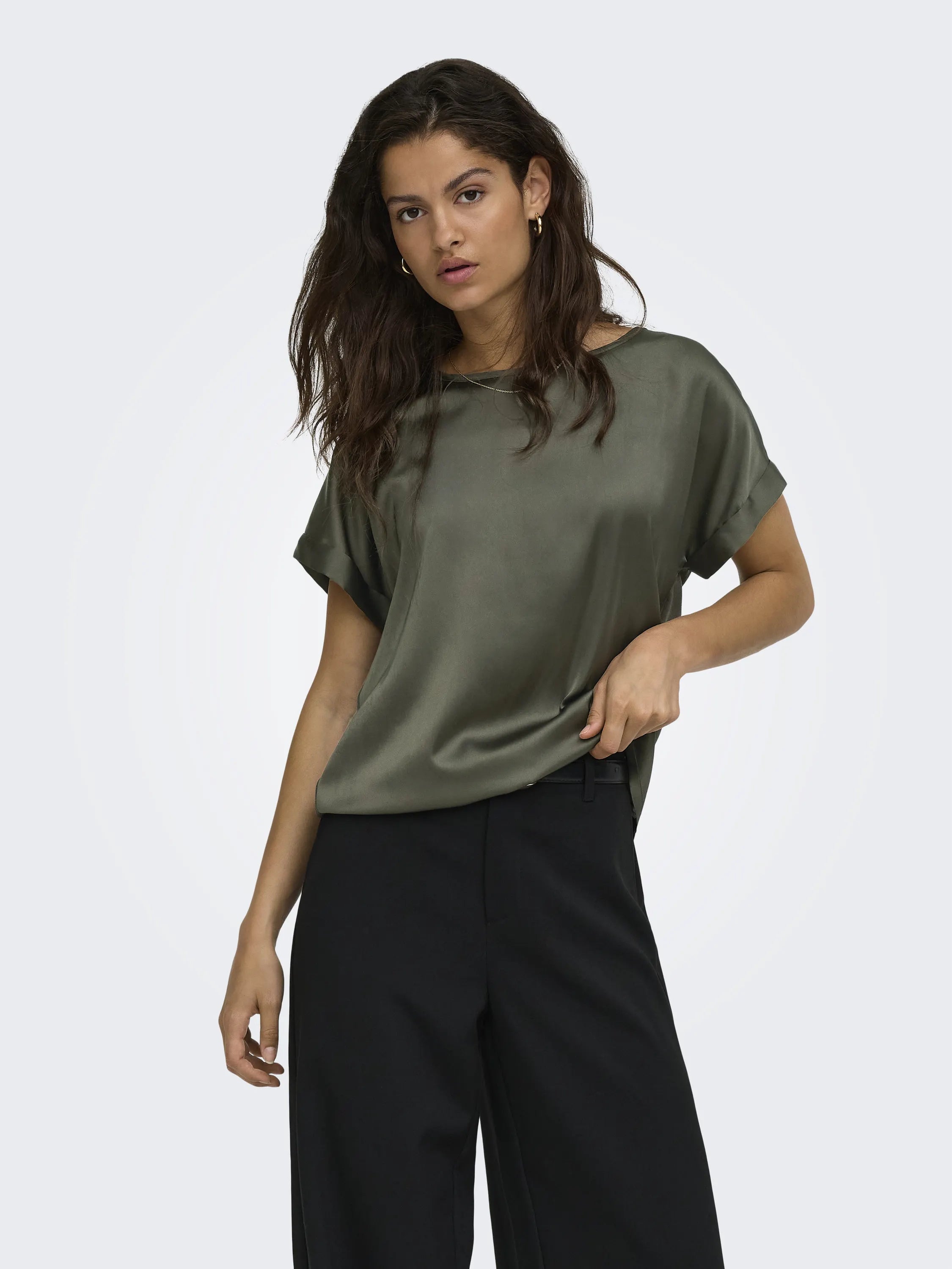 Satin-Bluse FIFI