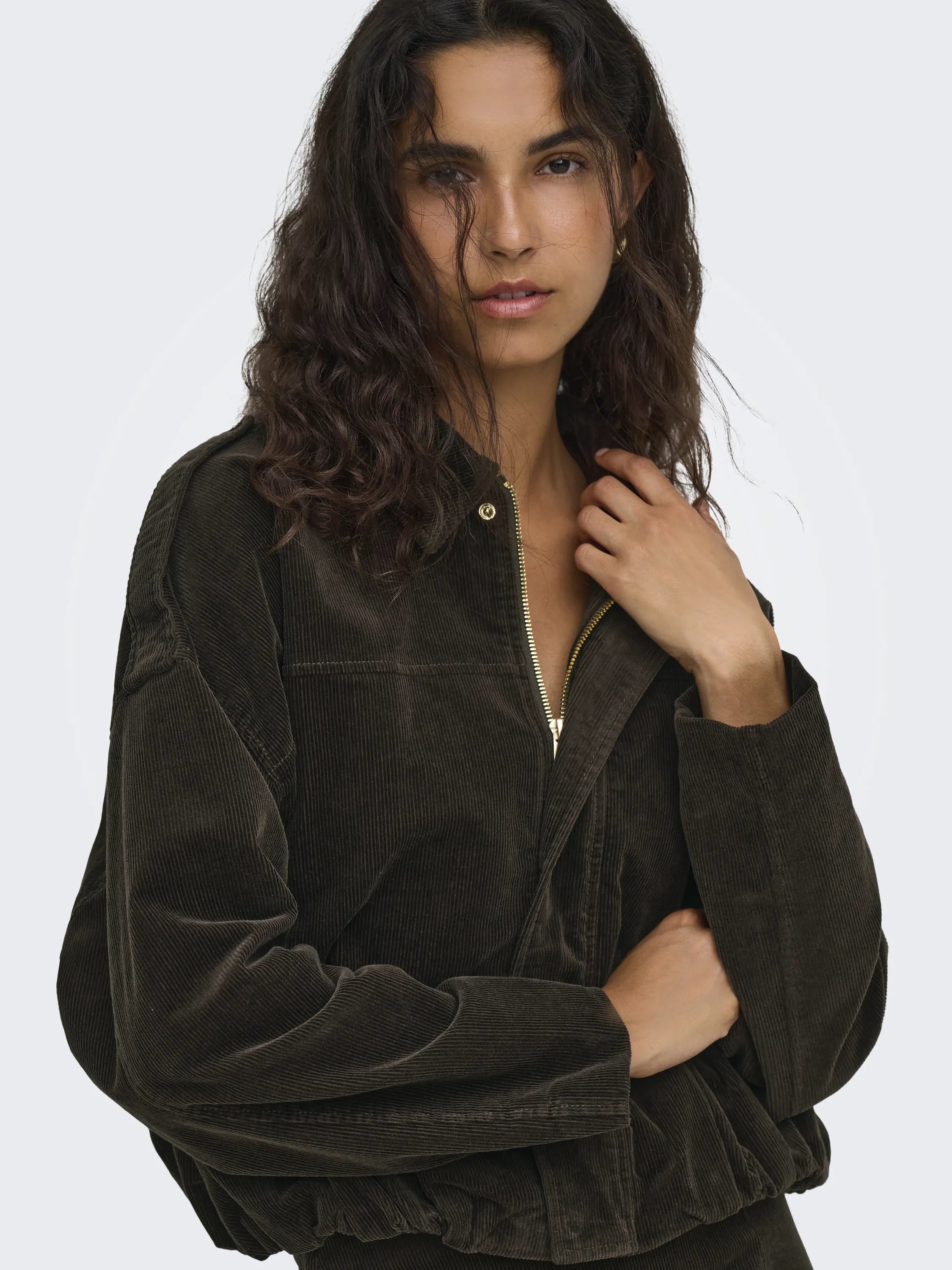 Cordjacke Relaxed Fit