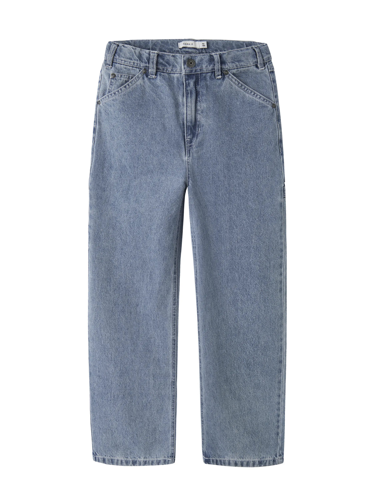 NKMRYAN STRAIGHT JEANS CARP 4525-IM, Medium Blue Denim 122