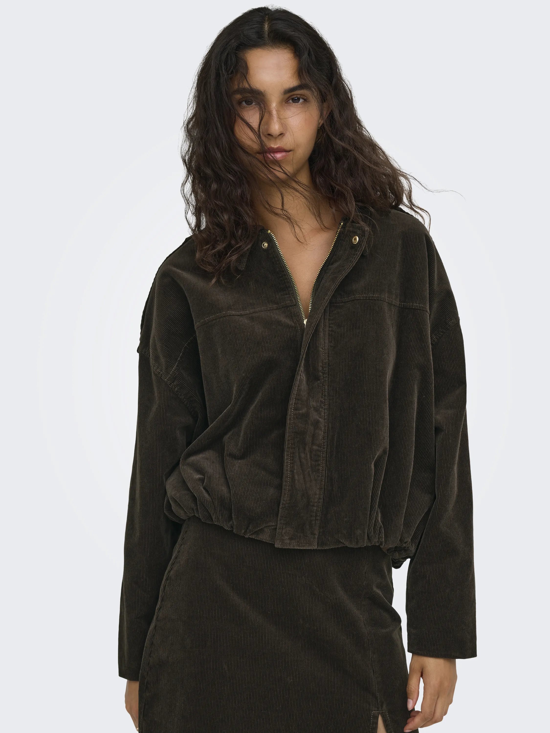 Cordjacke Relaxed Fit