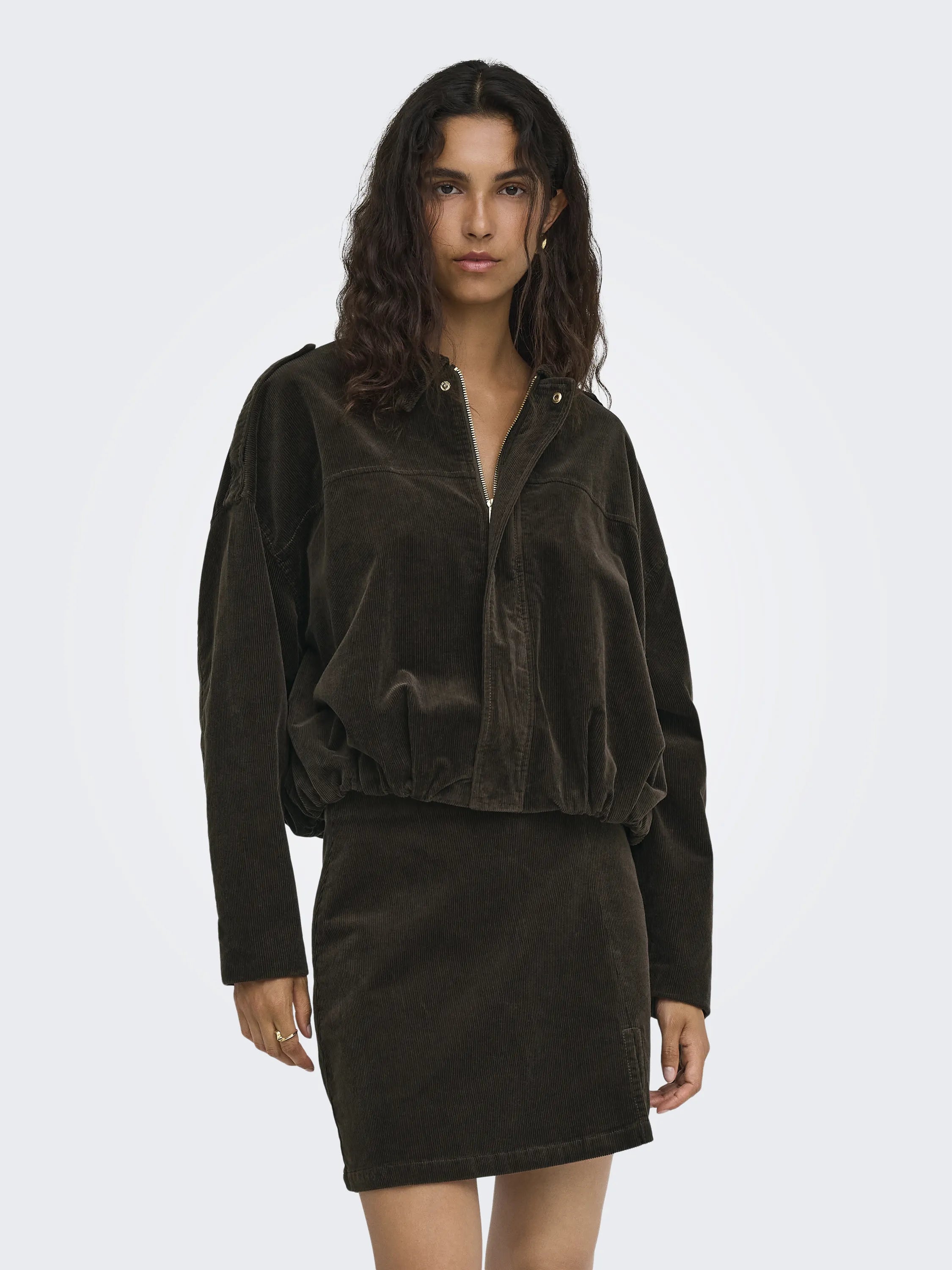 Cordjacke Relaxed Fit