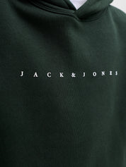 Sweathoodie mit Logoprint