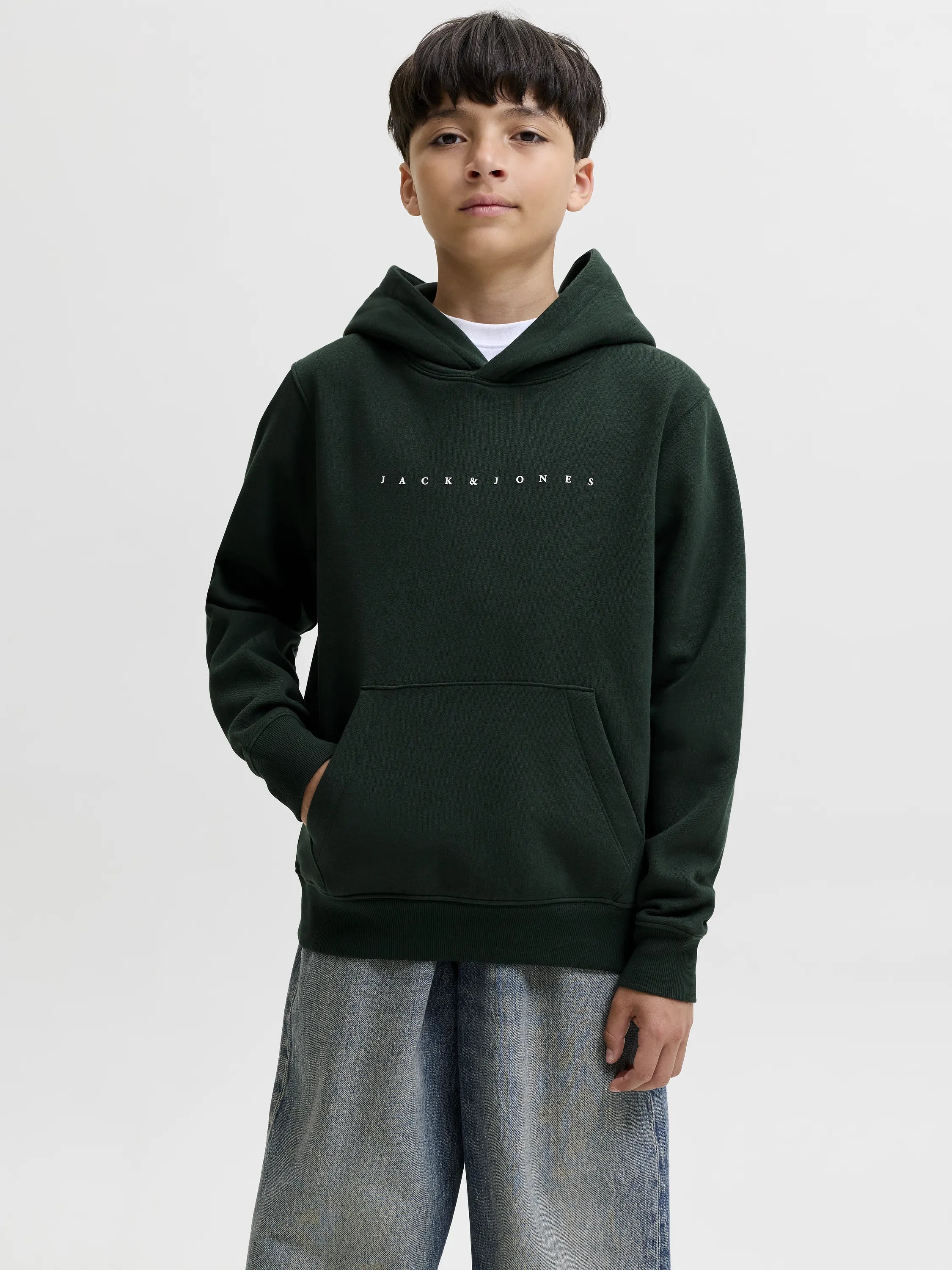 Sweathoodie mit Logoprint