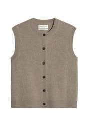 Strick-Cardigan aus Schurwolle