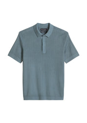 Strick-Poloshirt Regular Fit aus Baumwolle