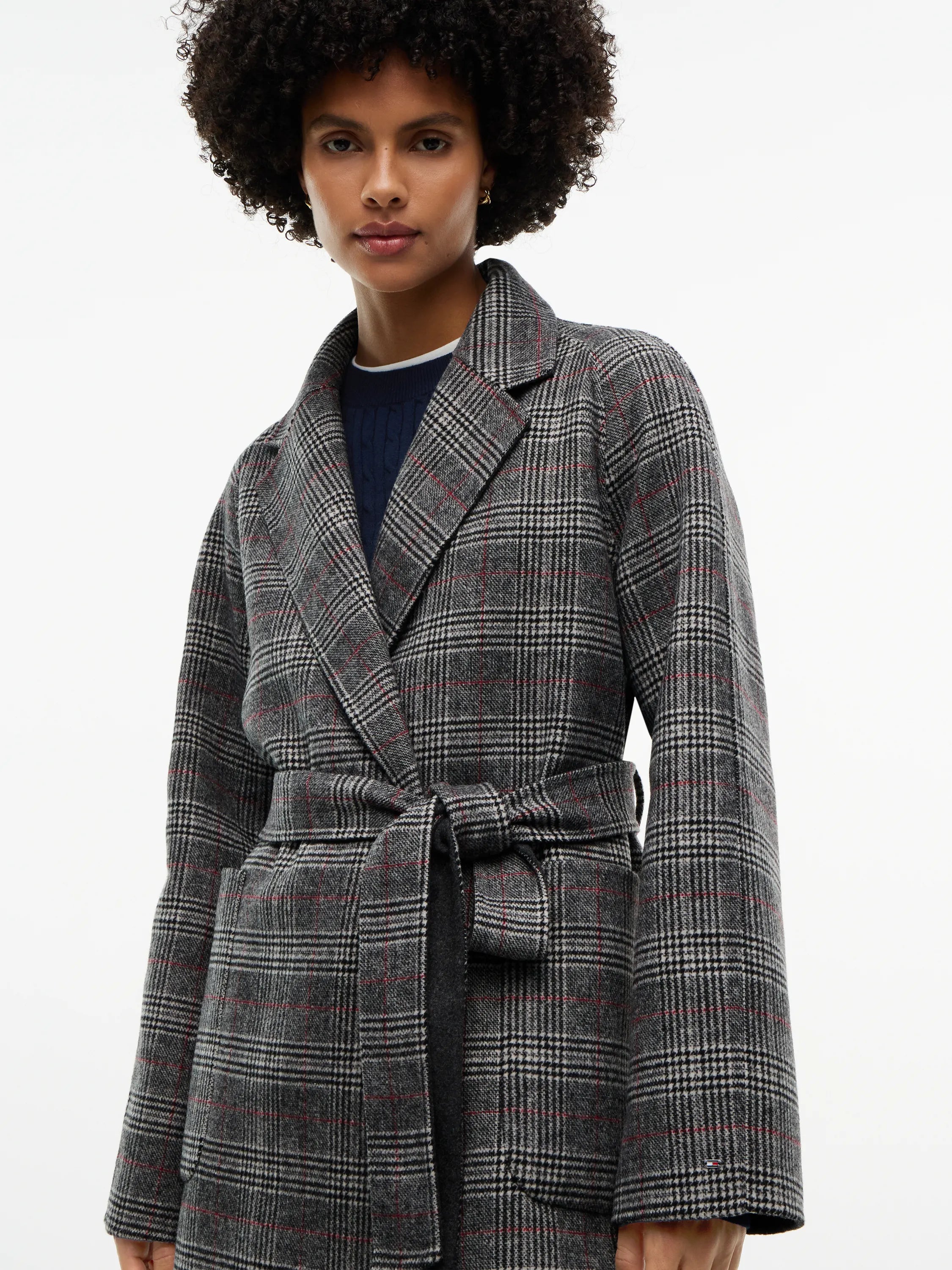 Mantel aus Wollmix