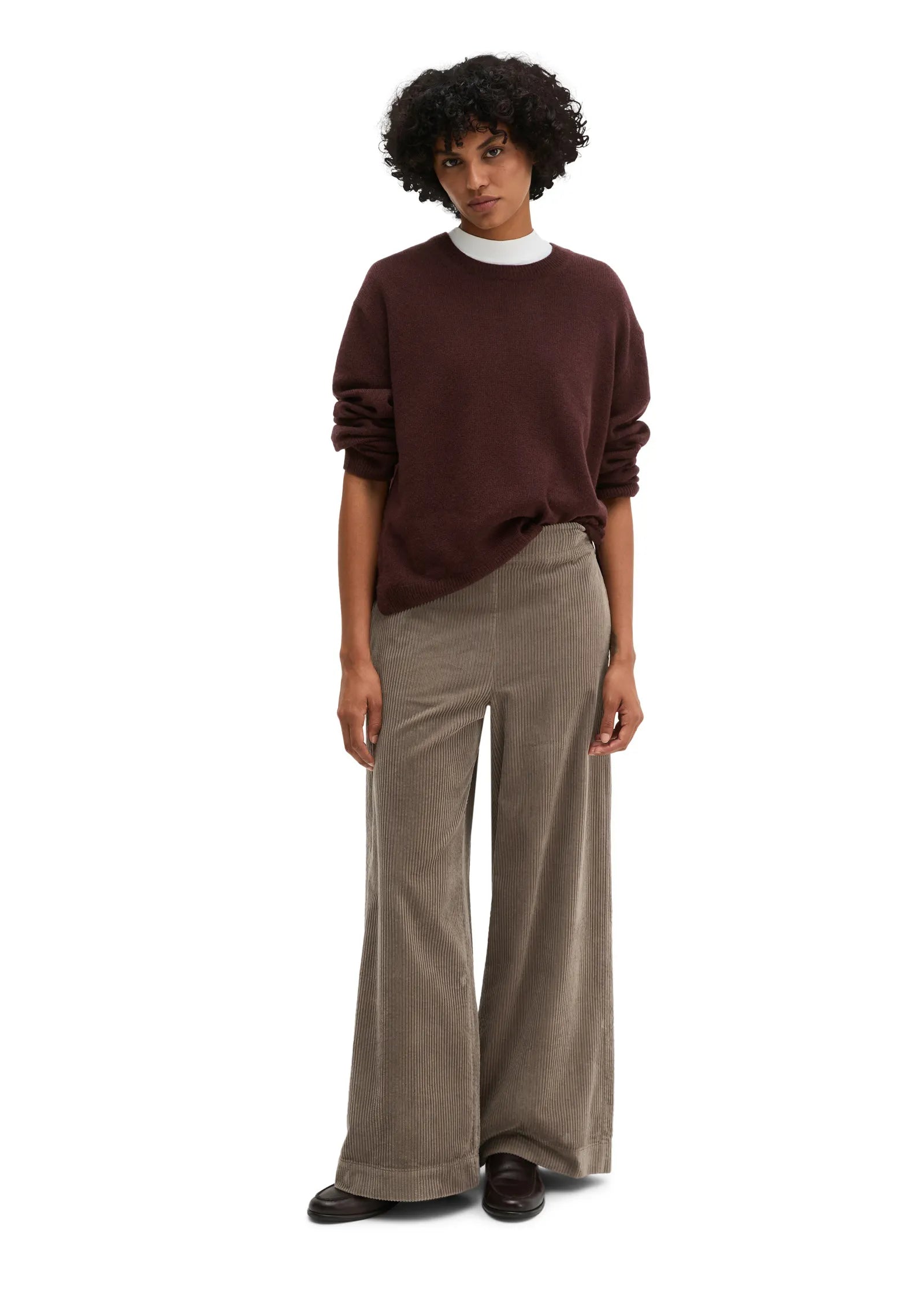 Cordhose Wide Leg