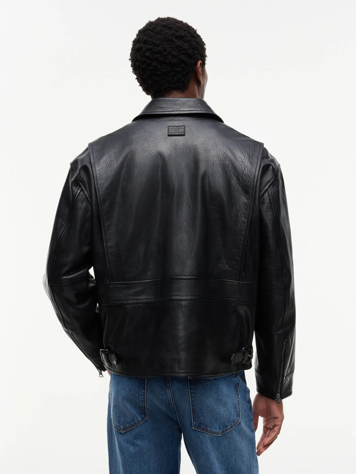 Lederjacke Regular Fit
