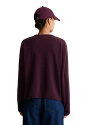 Strickpullover aus Schurwollmix