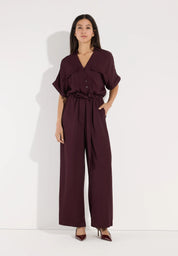 Jumpsuit aus Viskosemix