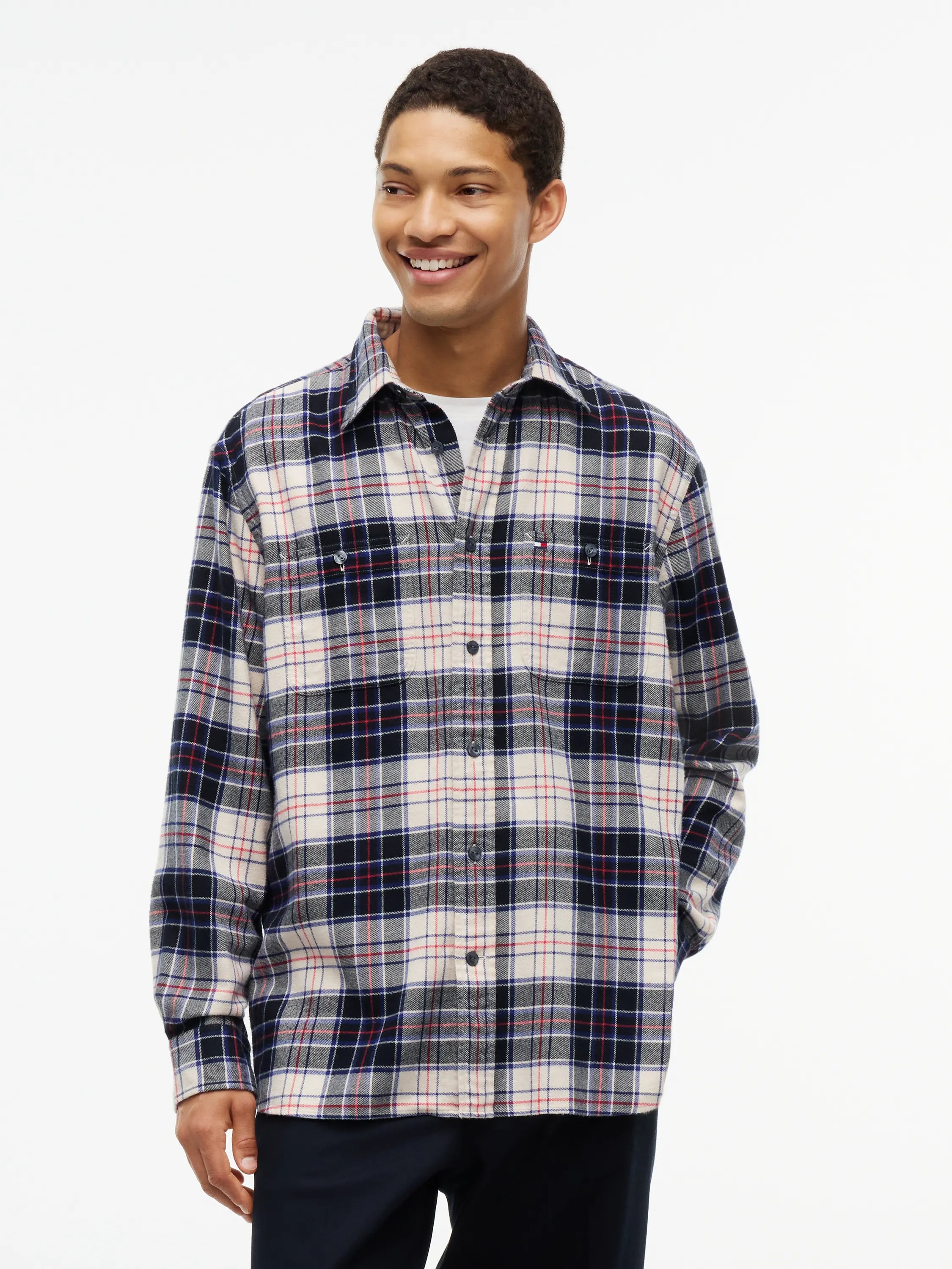 Flanellhemd Regular Fit