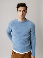 Strickpullover aus Wollmix