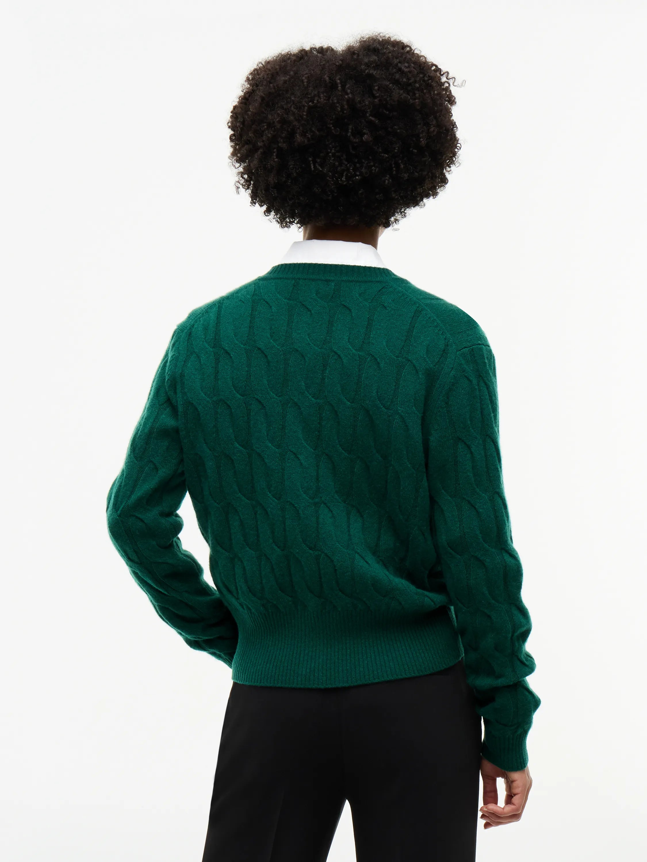 Strickjacke aus Wolle