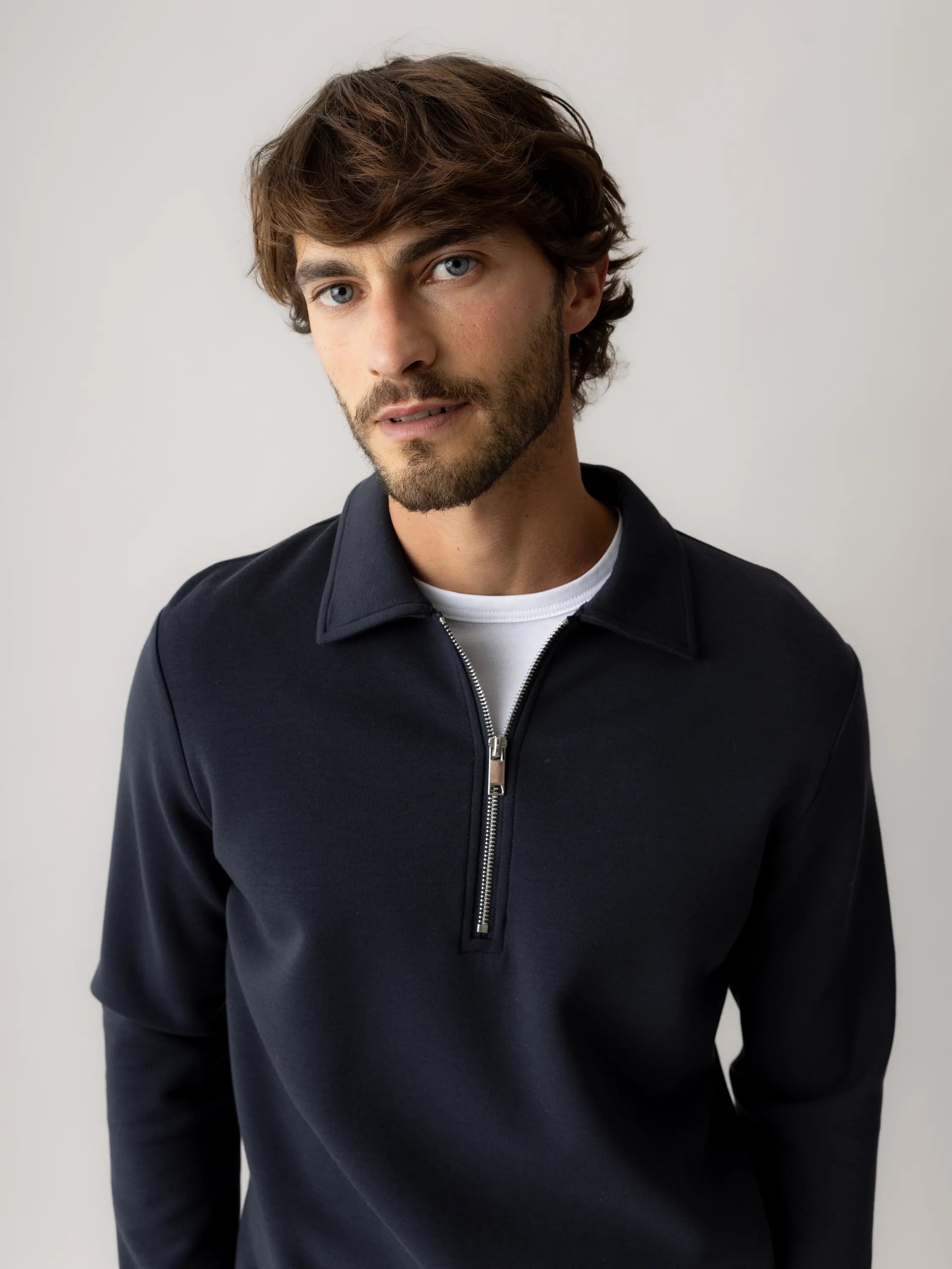 MMGAbel Zip Polo Sweat