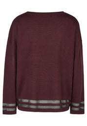 Strickpullover aus Viskosemix