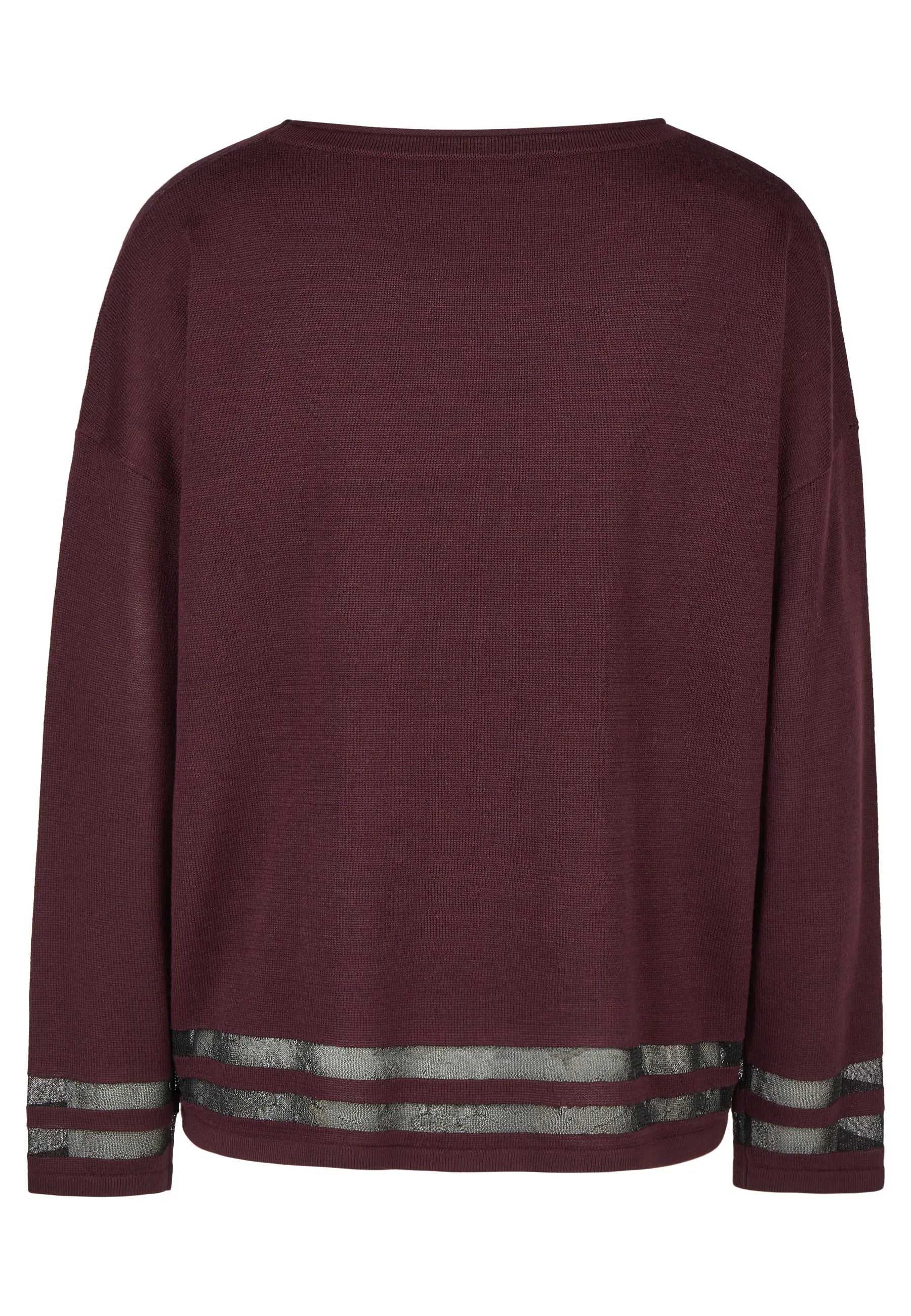 Strickpullover aus Viskosemix