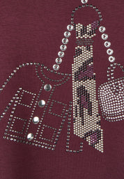 Langarmshirt aus Viskose