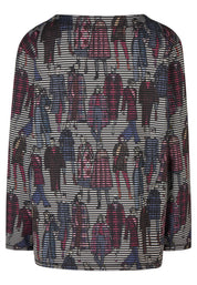 Sweatshirt mit Fashionista-Print