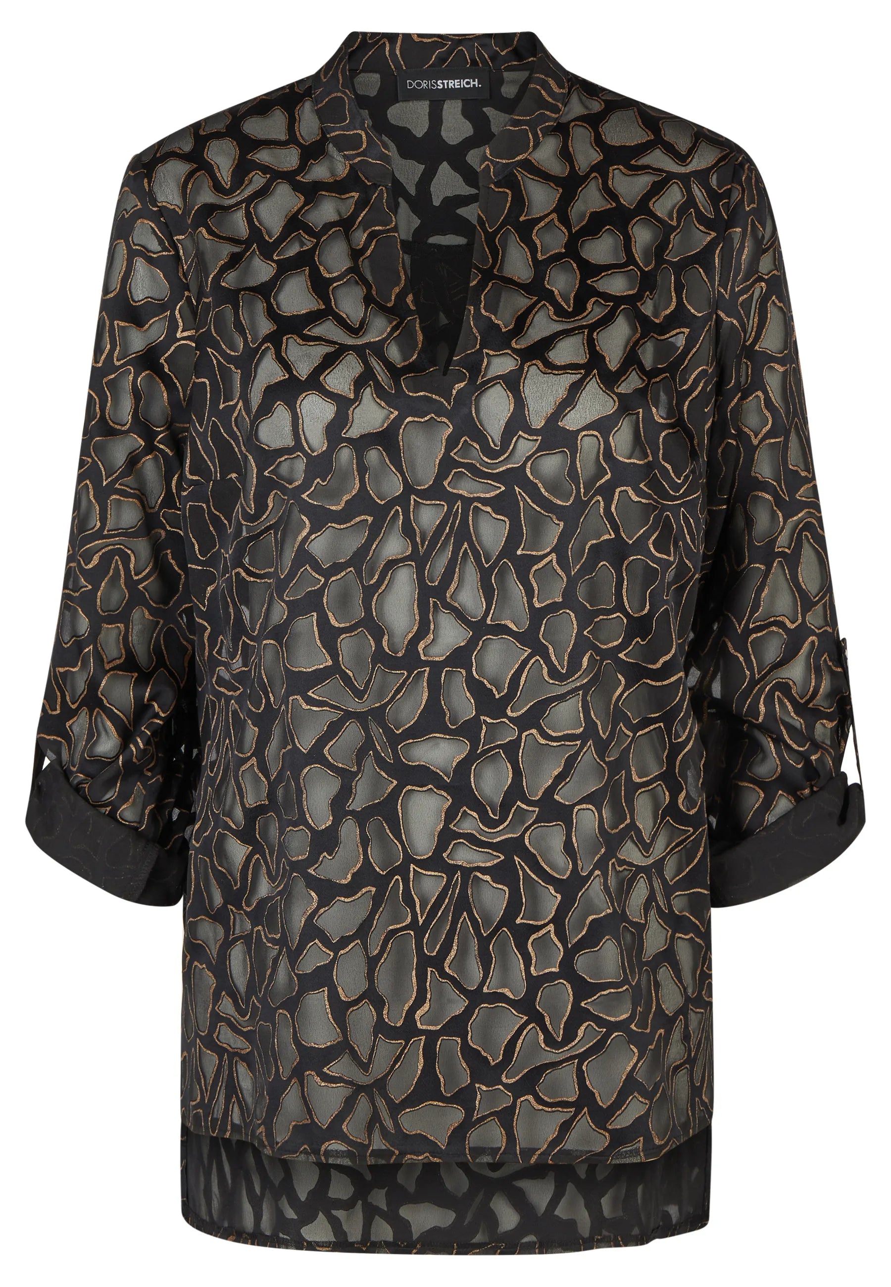 Bluse aus Viskosemix