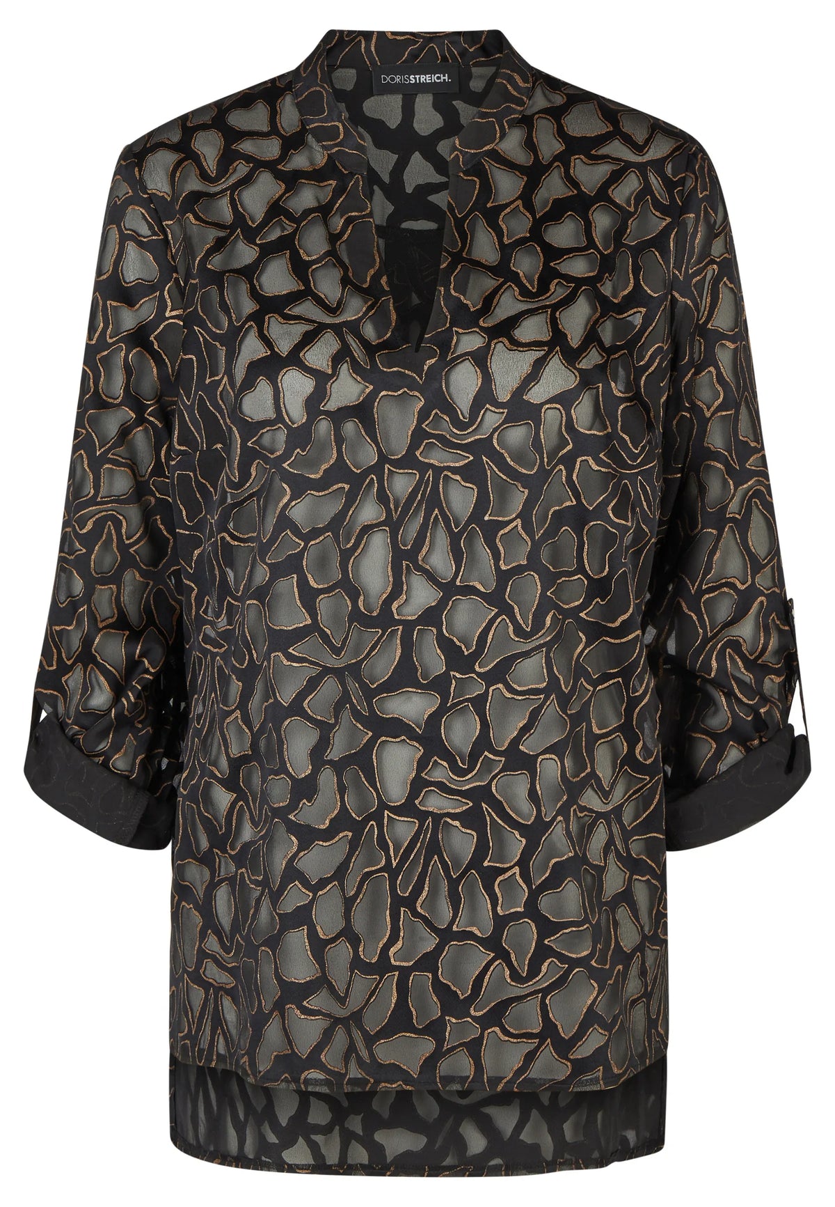 Bluse aus Viskosemix