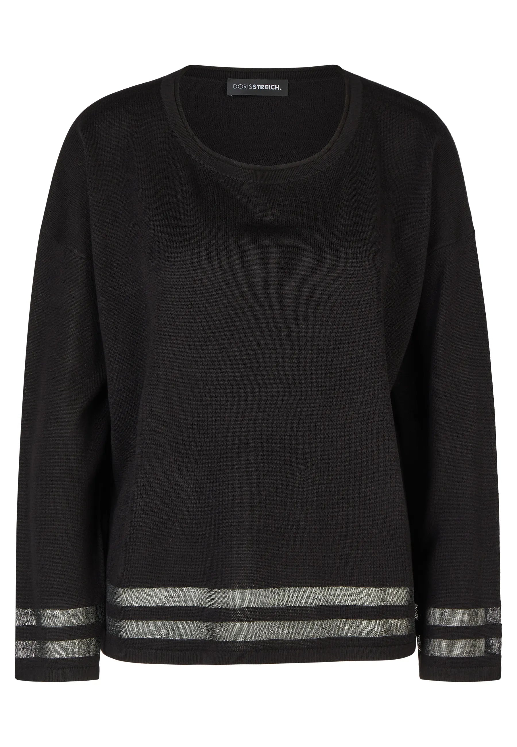 Strickpullover aus Viskosemix