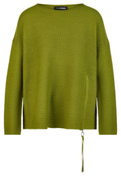 Strickpullover aus Viskosemix