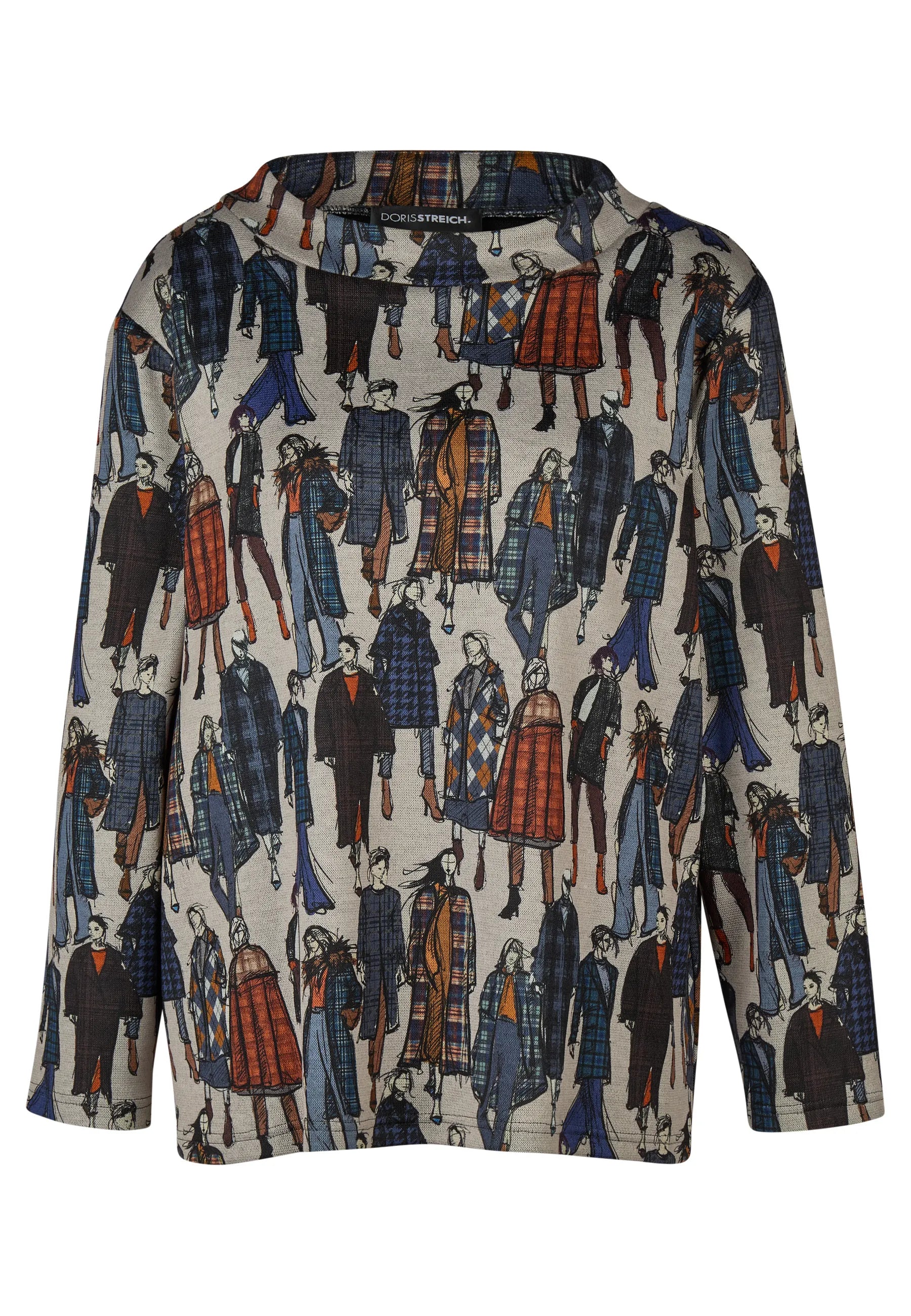 Sweatshirt aus Viskosemix