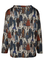 Sweatshirt aus Viskosemix
