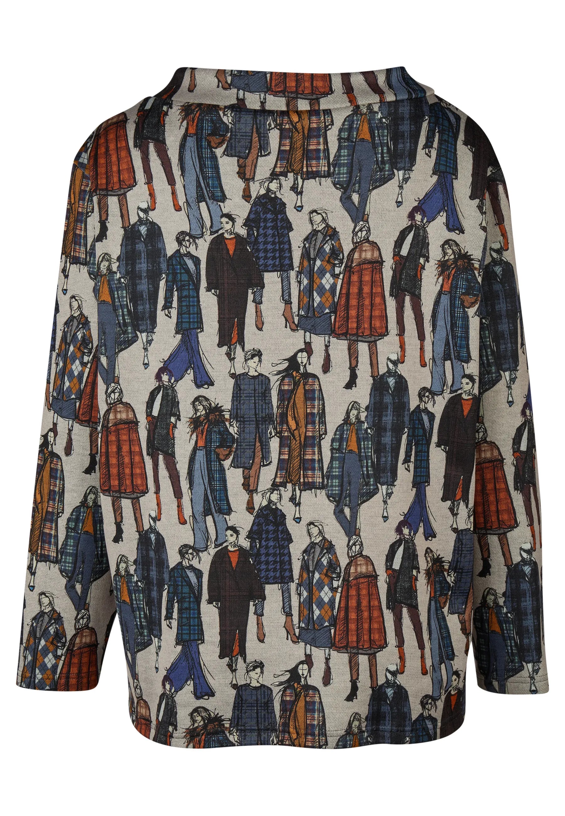 Sweatshirt aus Viskosemix