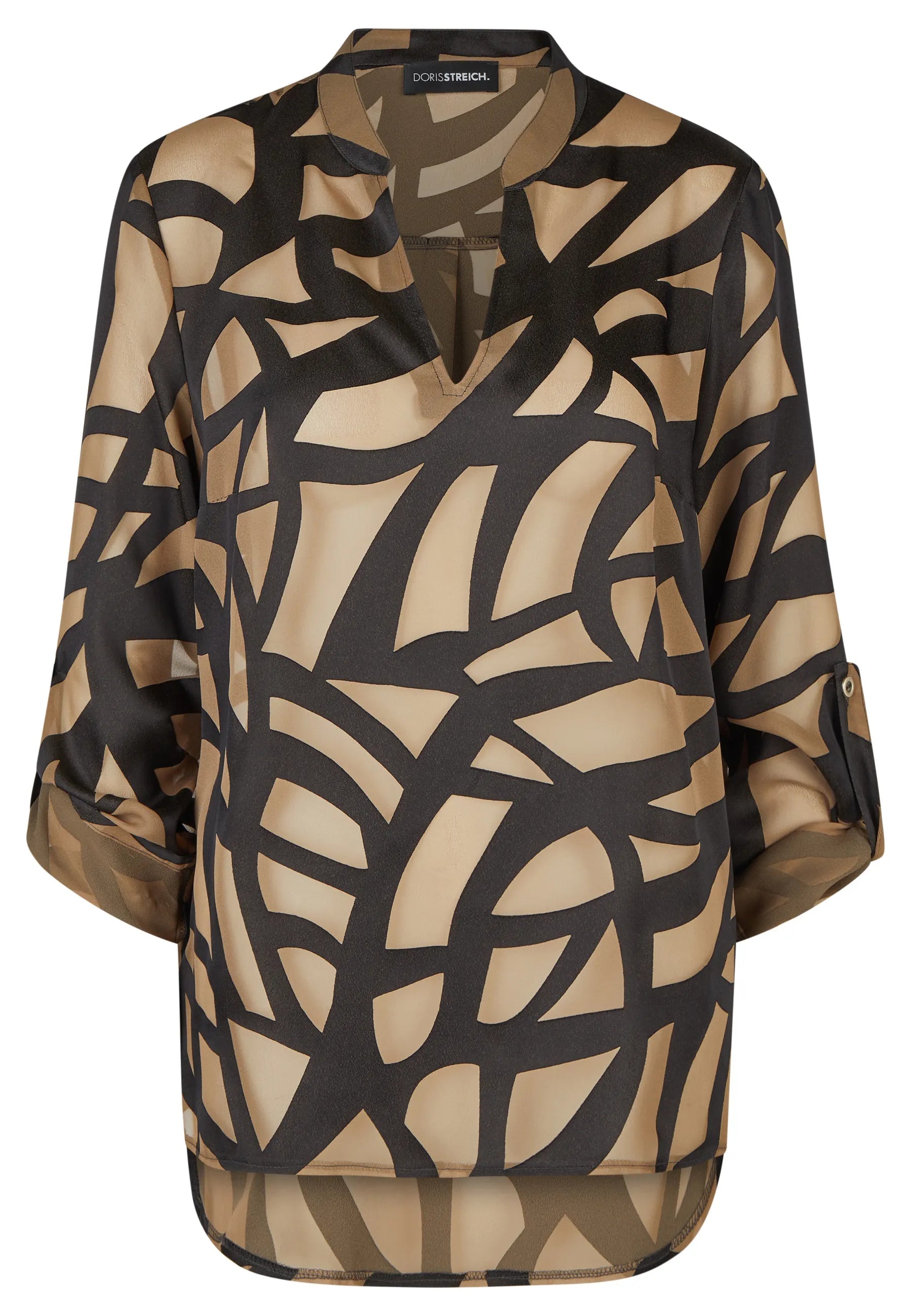 Bluse aus Viskosemix