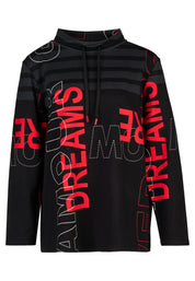 Langarmshirt aus Viskose