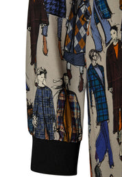 Bluse aus Viskose