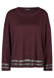 Strickpullover aus Viskosemix