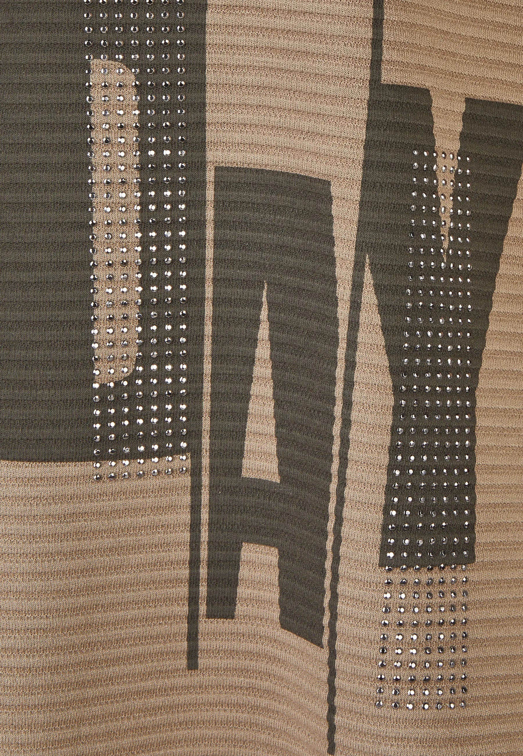 Sweatshirt mit Stehkragen